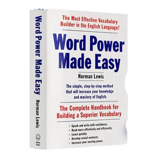 WordPower 单词的力量Word Power Made Easy英文原版小白书可搭英英韦氏词缀字根词典韦小绿书merriam webster vocabulary builder