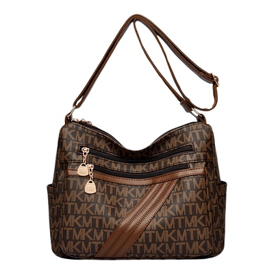 袋鼠品牌斜挎包真皮女包大包时尚