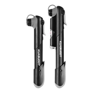 自行车高压便携打气筒迷你公路车充气泵山地车气筒美法嘴带气压表