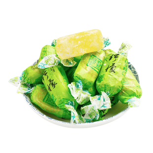 圣福记高粱饴柠檬味软糖网红零食可拉丝高粱怡梁侯美丽山东特产