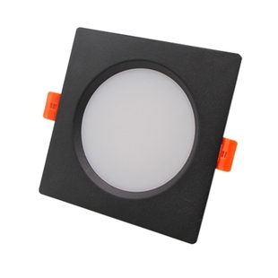 超薄led筒灯嵌入式格栅灯15*15方灯斗胆灯黑色网格10X10走廊射灯