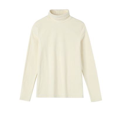 300斤胖mm大码德绒半高领打底衫女内搭秋冬加绒宽松加厚长袖上衣