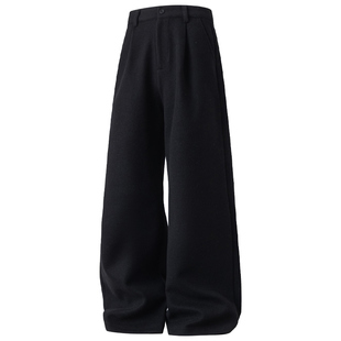 班尼路SK休闲裤男士秋冬新款百搭宽松阔腿时尚直筒潮流帅气裤子MS