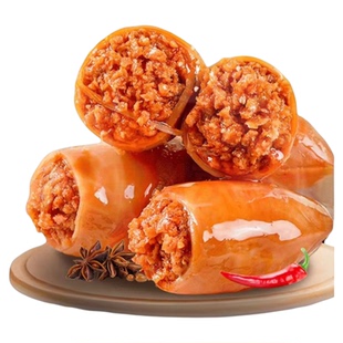 鱿鱼仔零食鱿鱼丝干墨鱼仔即食熟食小吃休闲食品海鲜吃货满籽辣味