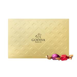 GODIVA歌帝梵欢享牛奶黑巧克力礼盒40颗进口婚庆喜糖年货伴手礼物