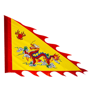 仿古旗三角龙旗凤旗令旗广告旗定制定做招牌旗景区旗姓氏旗复古旗户外装饰幌子吊旗订制战旗武术演出表演旗子