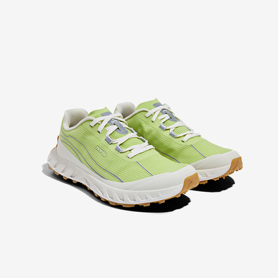 norda 002男女低帮越野跑鞋青柠绿Dyneema户外登山轻便运动鞋