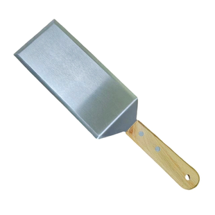 加长加宽三边煎铲特大号料理铲扒铲不锈钢披萨汉堡铲子水煎包工具