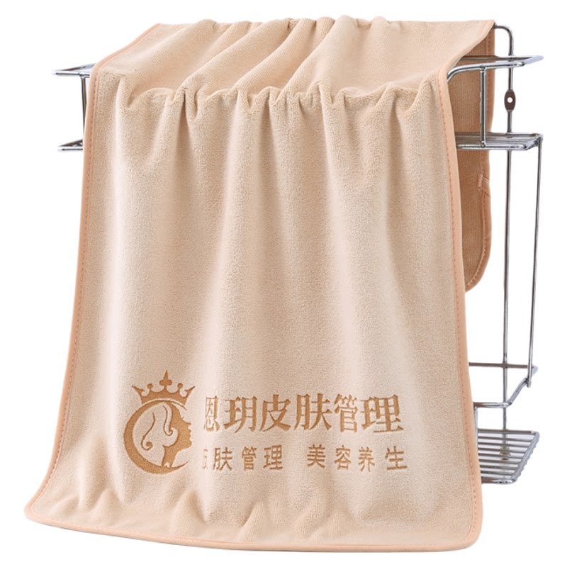 美容院包头包边毛巾足疗皮肤管理加厚理发吸水速干不掉毛定制logo