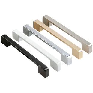 衣柜把手柜门拉手现代简约厨房橱柜拉手法式抽屉柜子拉手把手手柄