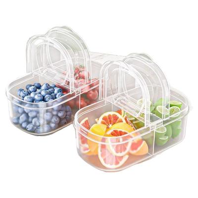 水果学生专用便携保鲜盒上班族外带饭盒便当盒冰箱摆地摊收纳盒