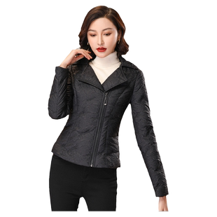 小个子黑色短款羽绒服女新款品牌收腰显瘦保暖气质白鸭绒外套6166