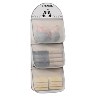 袜子收纳神器宿舍衣柜内衣内裤挂袋悬挂式网兜床头床边整理置物袋