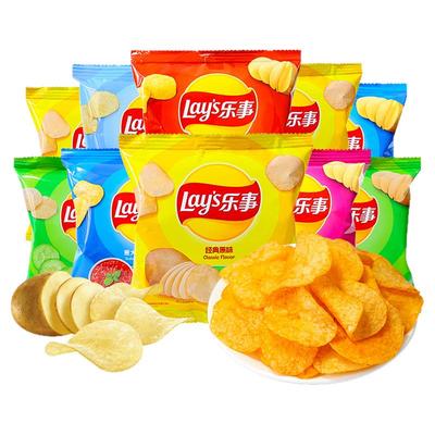 乐事薯片原味12g小包装整箱零食