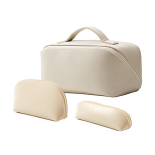 轻奢便携式旅行化妆包女2025新款高级感大容量化妆品收纳包洗漱包