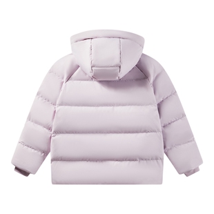 户外系列-安踏儿童女大童羽绒服2025年冬季新款舒适保暖防水连帽