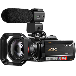 欧达AC5摄像机4K超高清专业手持dv摄影光学变焦直播家用旅游婚拍