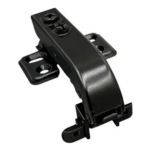 方头/圆头铝框阻尼铰链180度平开门缓冲合页90度转角柜玻璃门铰链