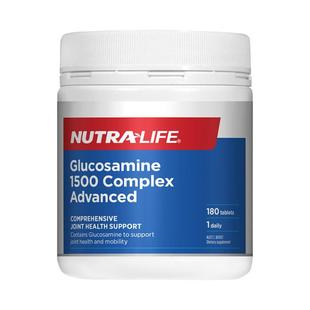 Nutralife纽乐氨糖维骨力呵护关节灵软骨素180片高含量胶原新西兰