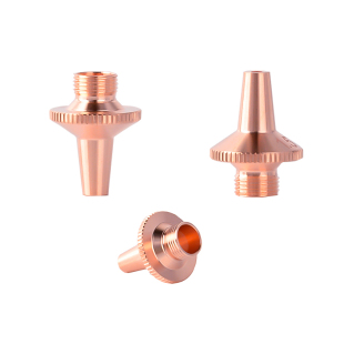 光纤激光切管机激光割管机配件三维激光切割紫铜嘴单双层M8 M6