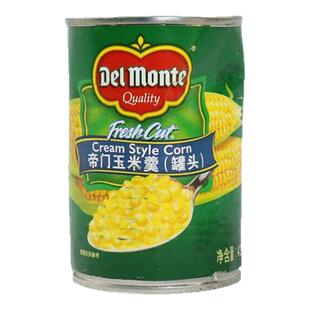 2罐包邮泰国进口 帝门甜玉米羹罐头425g地扪甜玉米 地门DelMonte