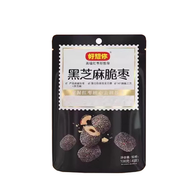 好想你黑芝麻脆枣香甜脆枣