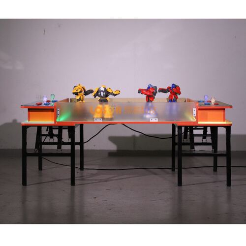 动感机器人对战商场电玩城智能遥控四人位机器人真实格斗娱乐设备