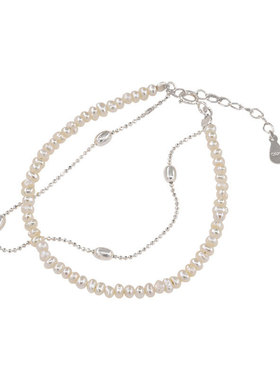 纯银小众珍珠高级感手链女