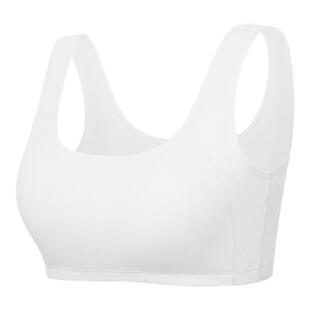 【经典升级】全棉时代少女内衣7A抗菌A类棉垫背心女童文胸防凸点