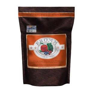 【自营】Fromm福摩无谷全家禽猎鸟成幼猫粮 10LB 适口性好 助磨牙