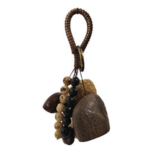 手工作天然果壳包挂件种子风摇铃疗愈女生日云南礼物配饰材料铃铛