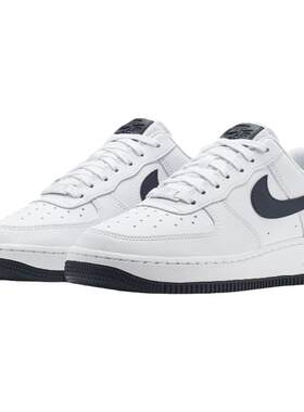 AF1空军一号黑曜石白蓝女板鞋