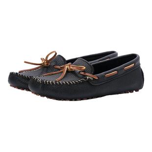 【鹿皮皮作】MINNETONKA Driver经典豆豆鞋软皮乐福鞋一脚蹬女鞋