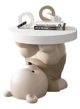 布科卡通元气熊客厅装饰摆件