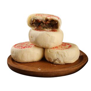 师大姐白酥皮老五仁饼五仁月饼八喜果子层层酥脆零食休闲小吃食品