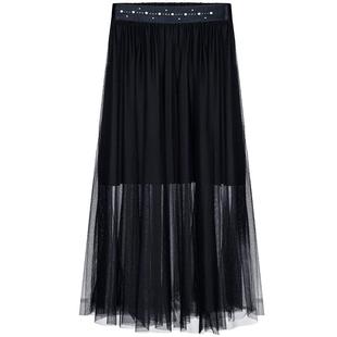 兰卡文(LA CLOVER)卢浮之吻系列珍珠水钻纱裙LC84ZR1