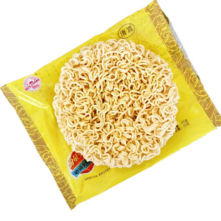 华祥清真三鲜伊面方便面整箱批发泡面速食8090后老式有料包无油包