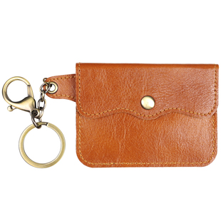 超薄卡包男植鞣牛皮零钱卡片挂包便携真皮迷你卡套小巧公交卡夹女