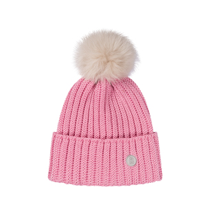 【礼物】BOGNER博格纳 RANYA女士针织罗纹拼色保暖型毛线针织帽