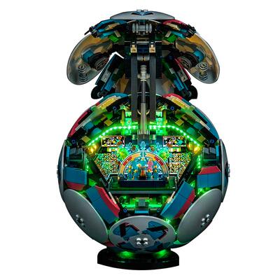 适用乐高43019足球灯饰配件