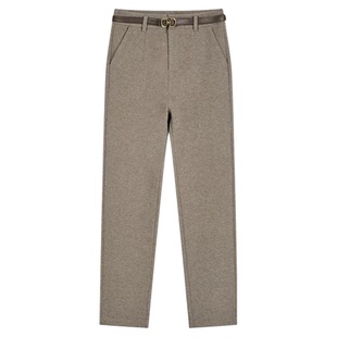 [不送腰带]法棍小众裤正版秋冬季加绒厚裤子，200万条大爆款