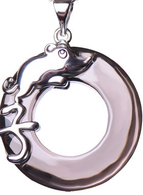 纯银十二生肖平安扣本命年项链