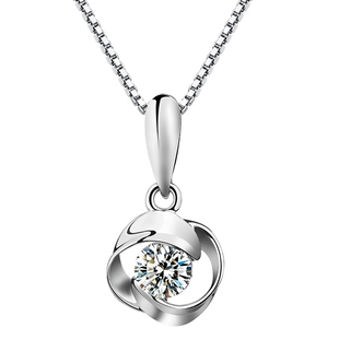 卡蒂罗幸运四叶草项链女925银轻奢小众设计锁骨链生日礼物送女友