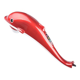 海豚按摩器棒全身振动颈部腰部肩部腿部多功能电动手持敲打锤背式