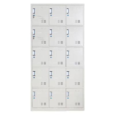 15门更衣柜员工柜带锁储物柜存包柜浴室柜铁皮柜更衣柜换鞋柜