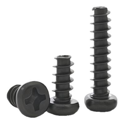 黑色PB圆头平尾自攻螺丝