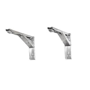 304不锈钢折叠支架墙上置物架活动直三角支架层板托架隔板支撑架