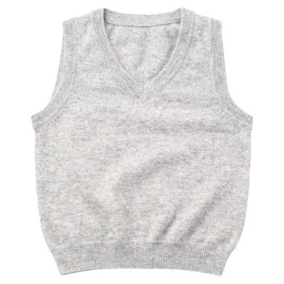 基础百搭款儿童山羊绒马甲薄款