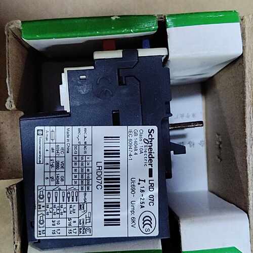 售前询价LRD07C 热过载继电器 1.6-2.5A 电路保护器件议价维修