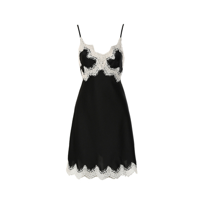 蕾丝dplaysweet吊带睡裙法式夏季